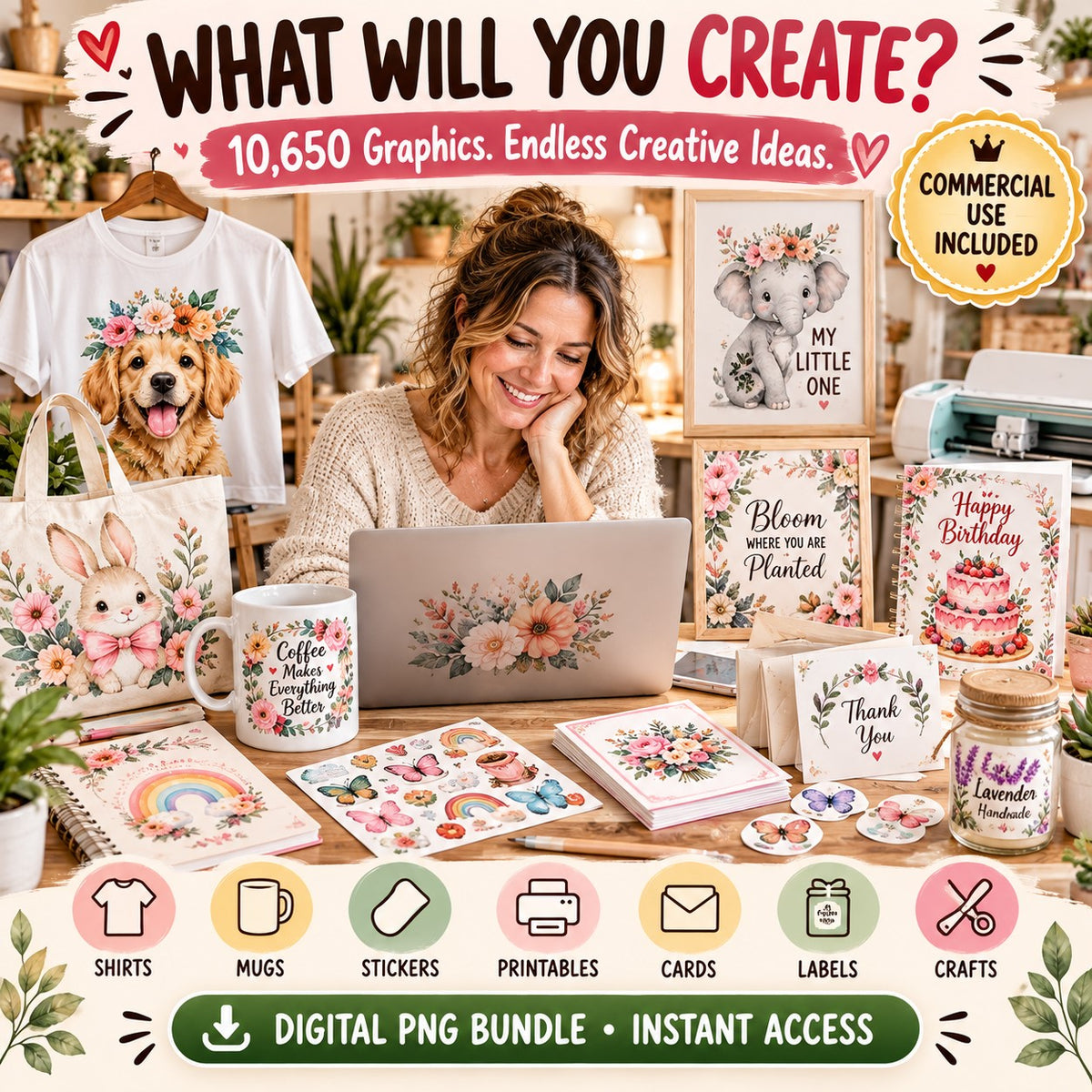 10,650+ PNG Clipart Mega Bundle